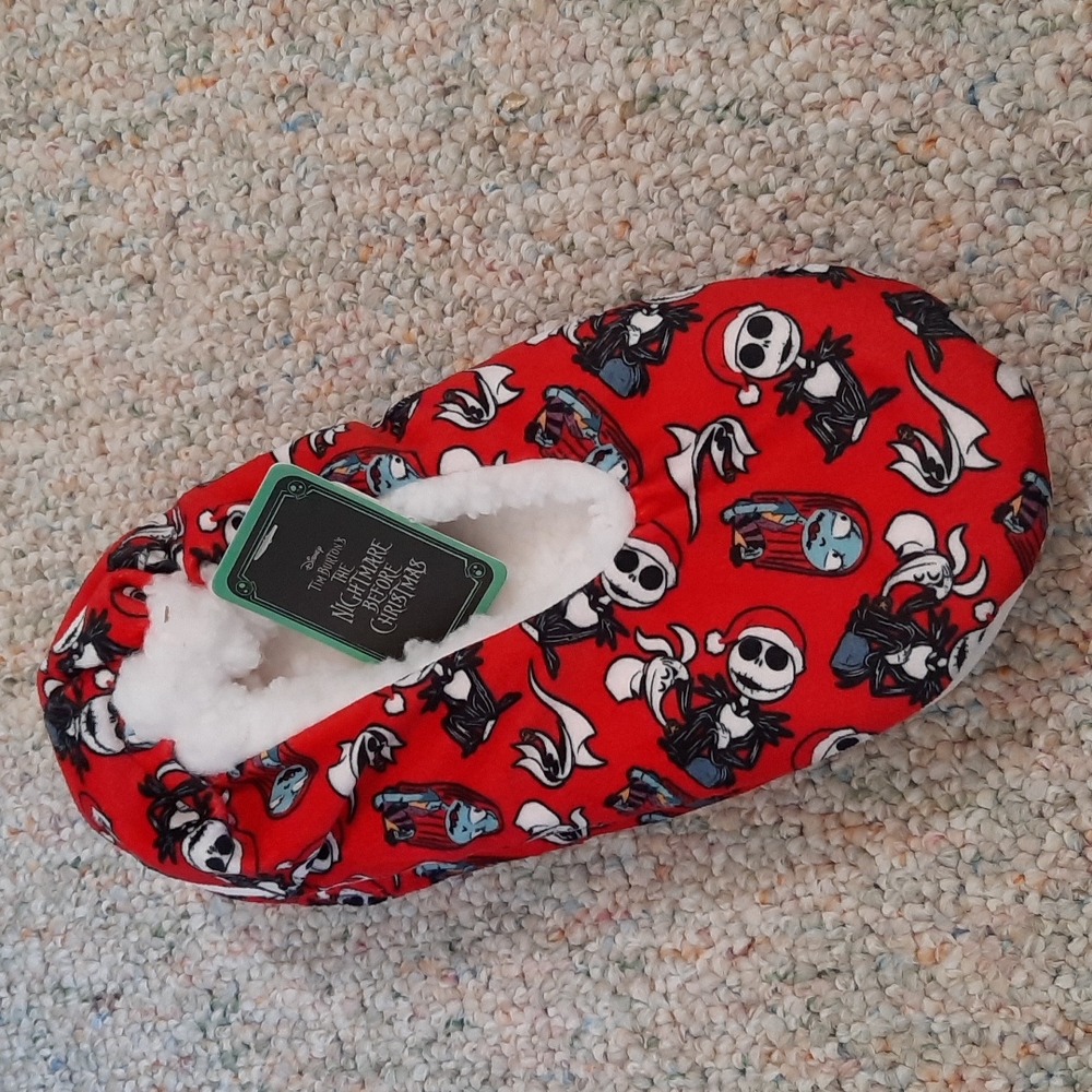 NWT Nightmare Before Christmas Slippers